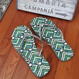 Vera Bradley flip flops
